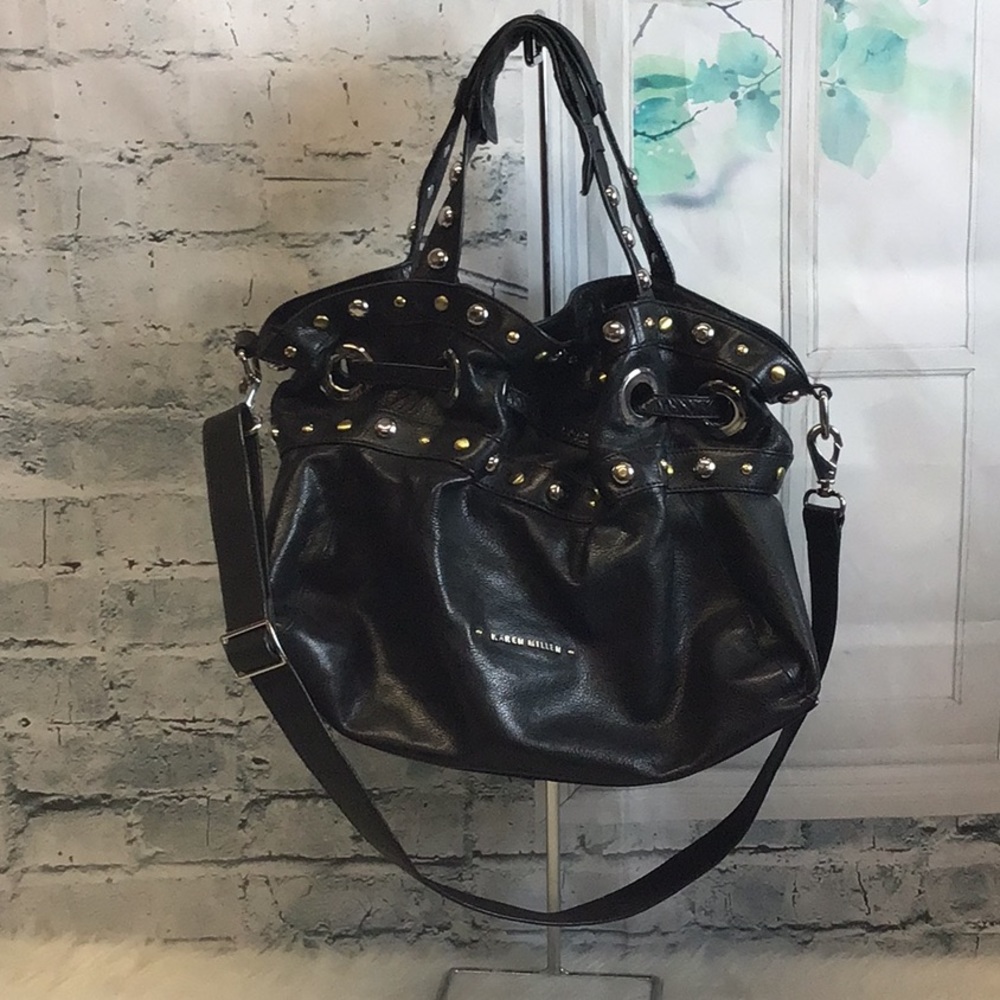 Karen Millen Leather Handbag. Last Chance